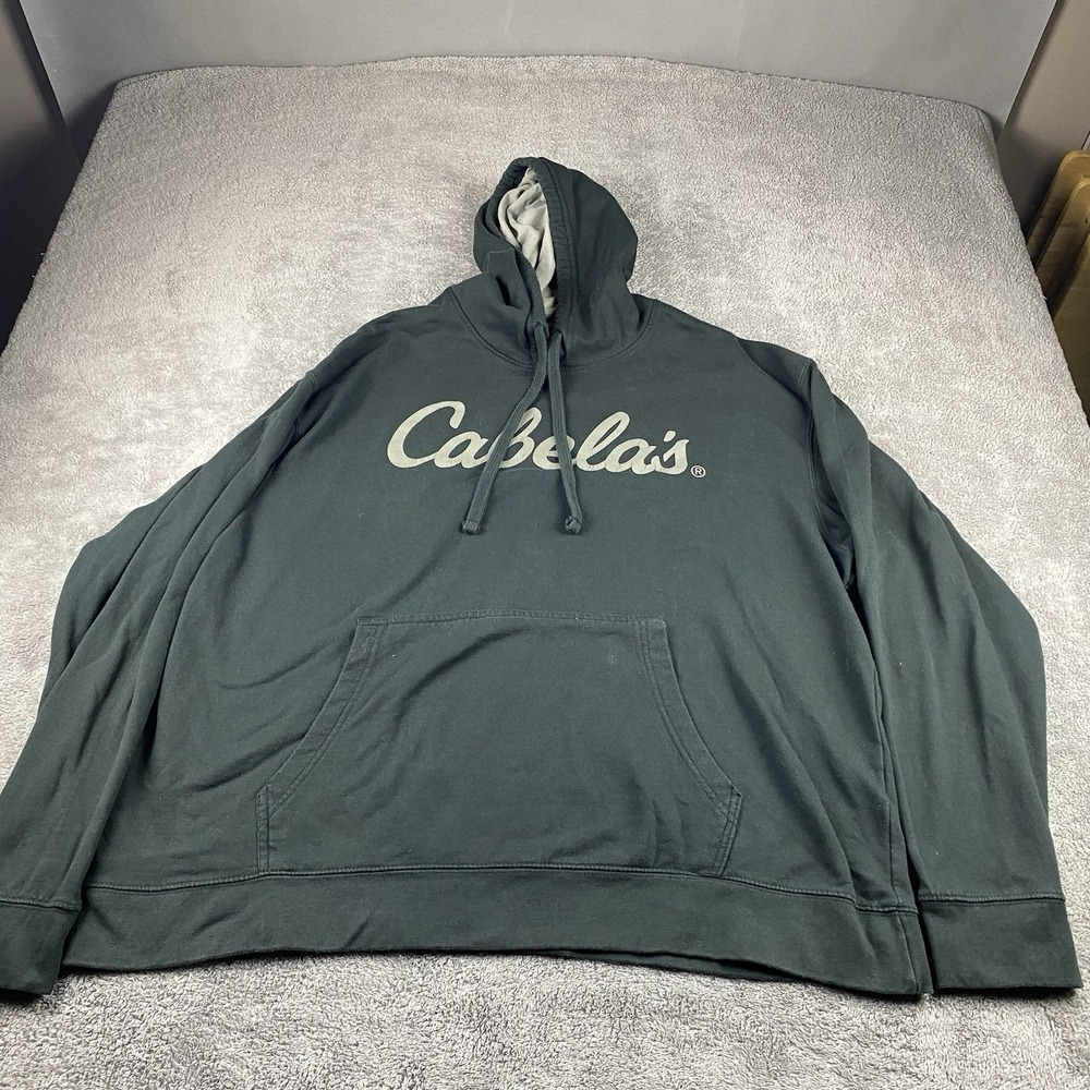 Cabela's Hoodie Mens 2XL Olive‎ Long Sleeve
